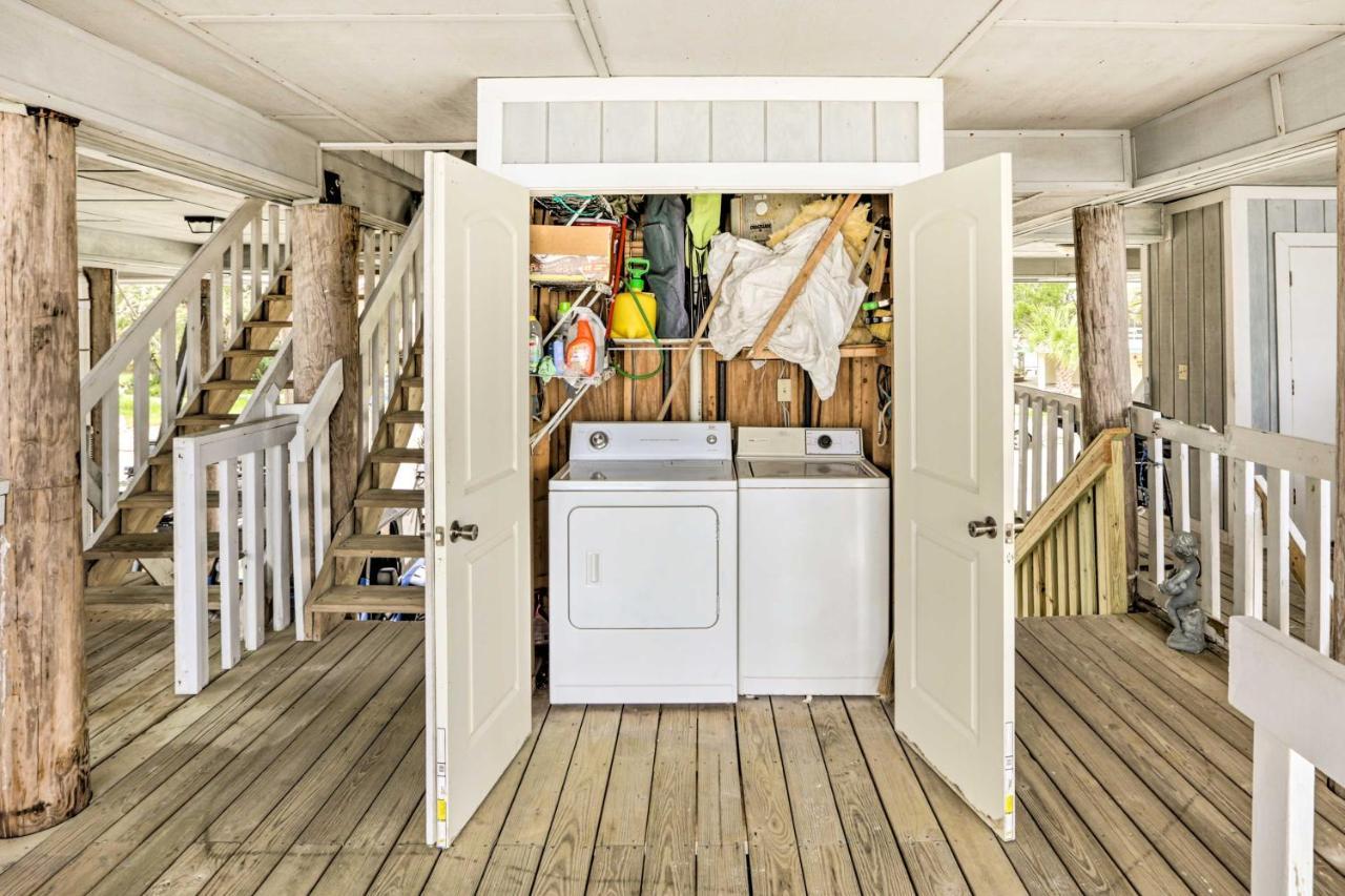 Waterfront Escape With Balcony On Shell Point Beach! Panacea Exteriér fotografie